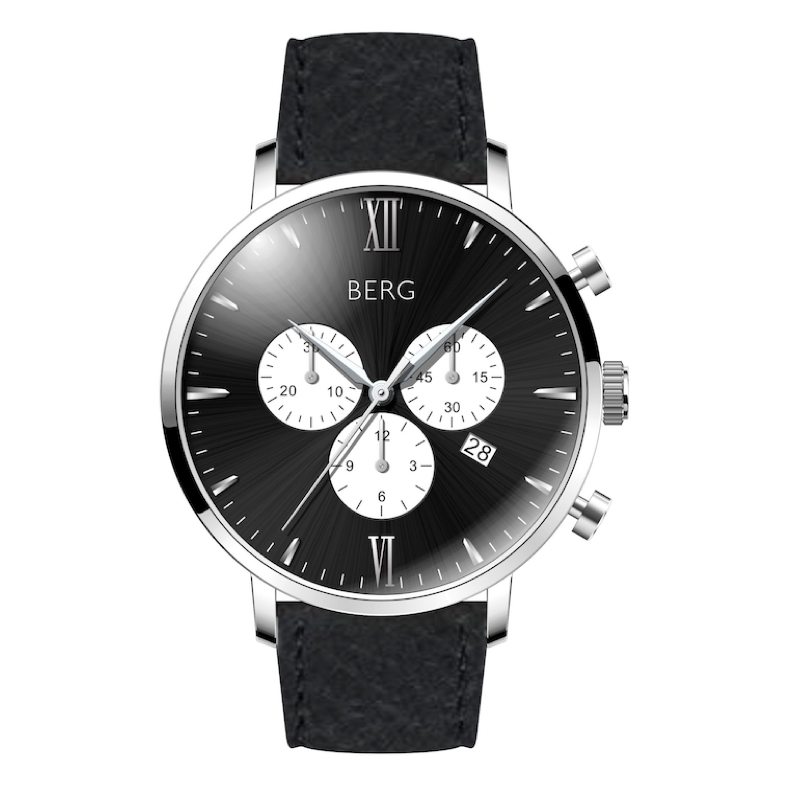 BIRKEBEINER 42 MM BLACK SILVER - Main Image