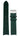 bergwatches 20 MM Strap Green Silver 20 MM Salmon Leather Strap